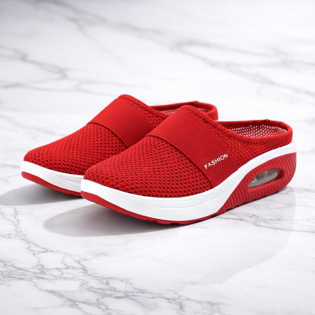 Slip-On Slippers - Wide Fit for Home
