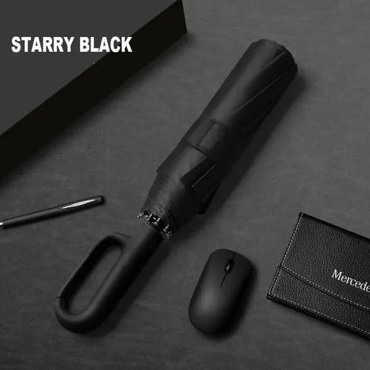 Automatic Windproof Umbrella with UV Protection, Foldable