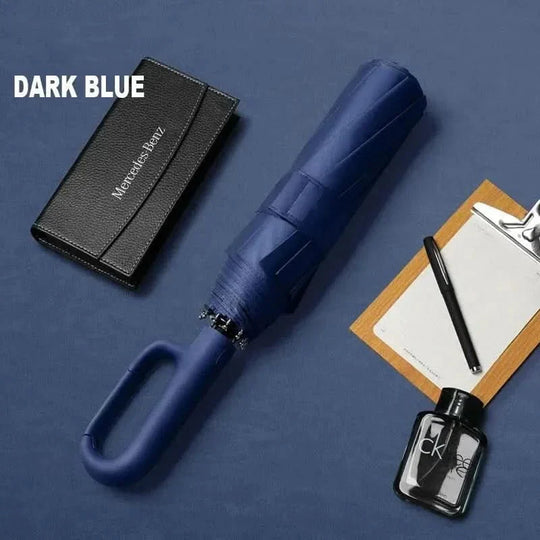 Automatic Windproof Umbrella with UV Protection, Foldable