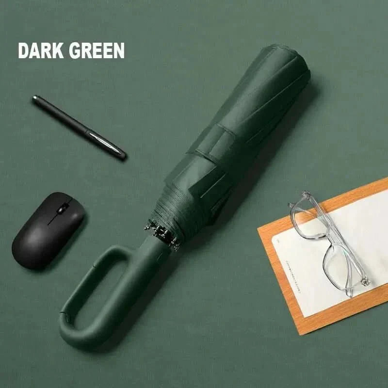 Automatic Windproof Umbrella with UV Protection, Foldable