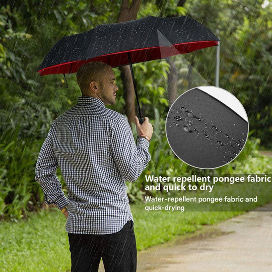 Storm-Resistant Foldable Umbrella