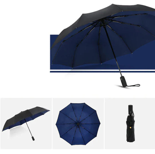 Storm-Resistant Foldable Umbrella
