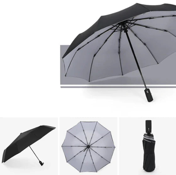 Storm-Resistant Foldable Umbrella