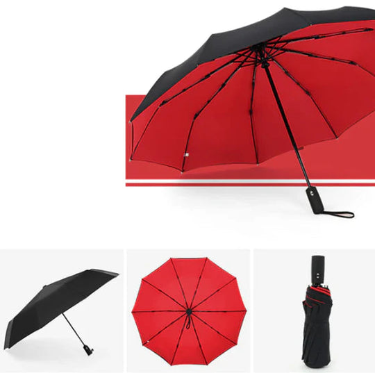 Storm-Resistant Foldable Umbrella