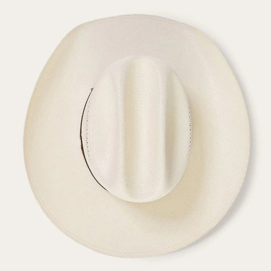 Straw Cowboy Hat – Ventilated with Leather Band