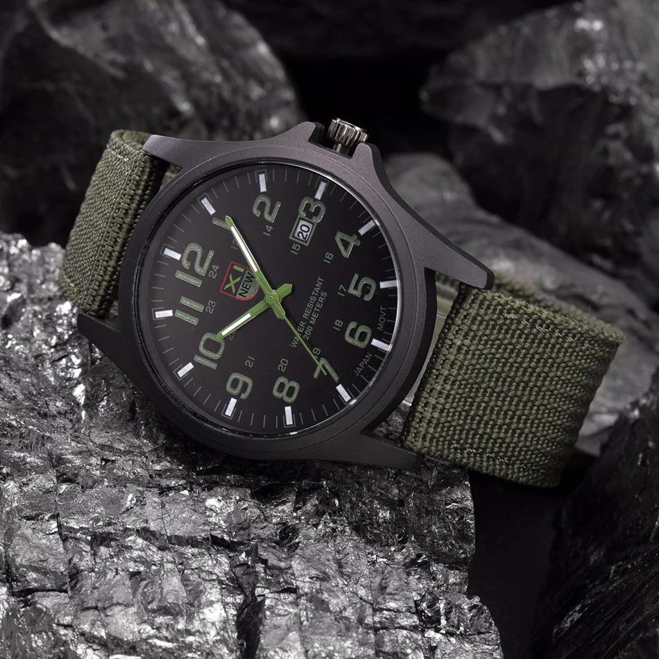 Tactical Military Watch for Men – Rugged & Water-Resistant