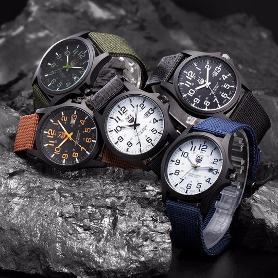 Tactical Military Watch for Men – Rugged & Water-Resistant
