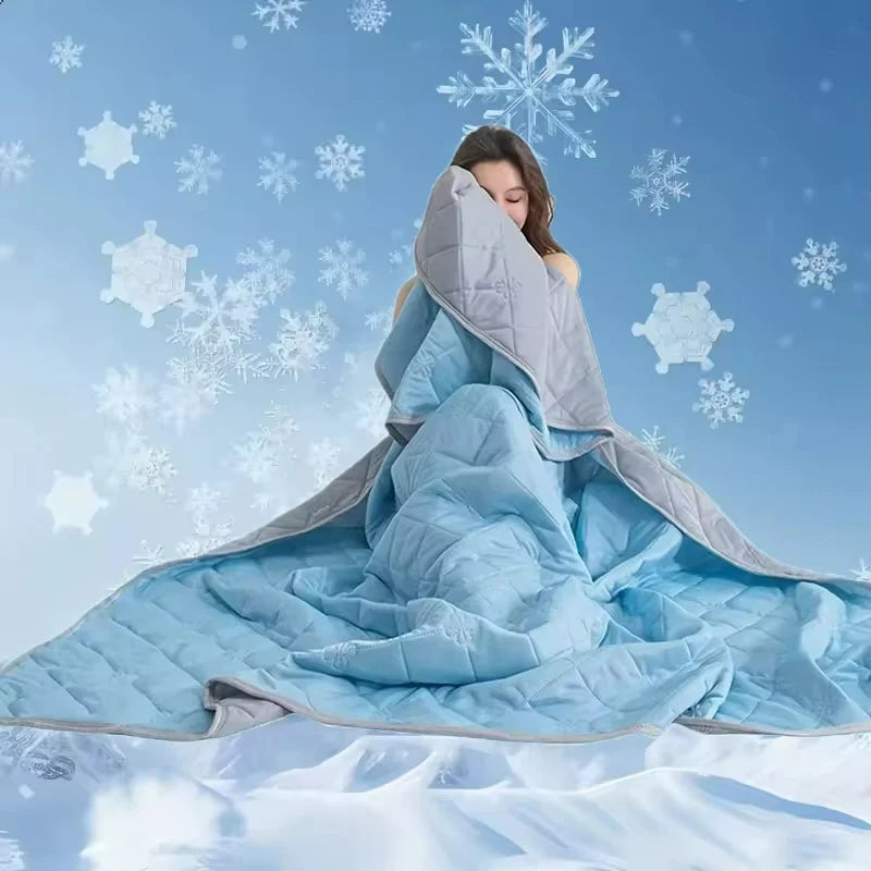 Cooling Summer Duvet - Reversible & Temperature-Regulating