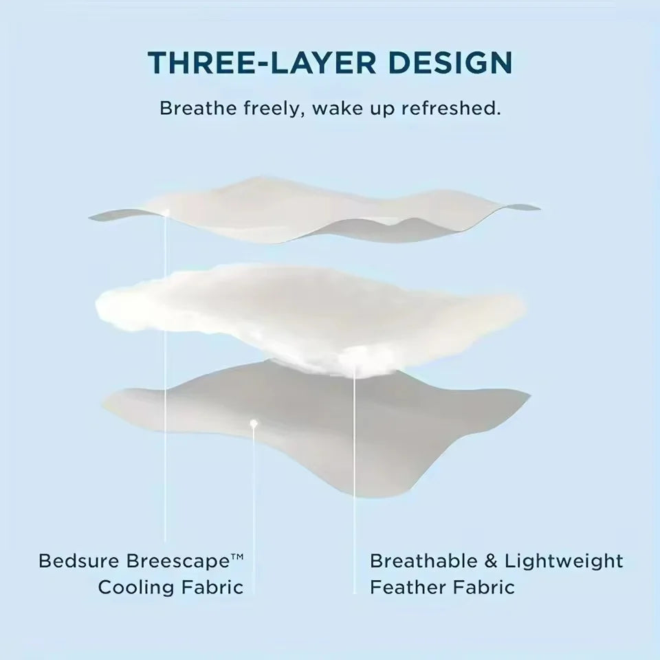 Cooling Summer Duvet - Reversible & Temperature-Regulating