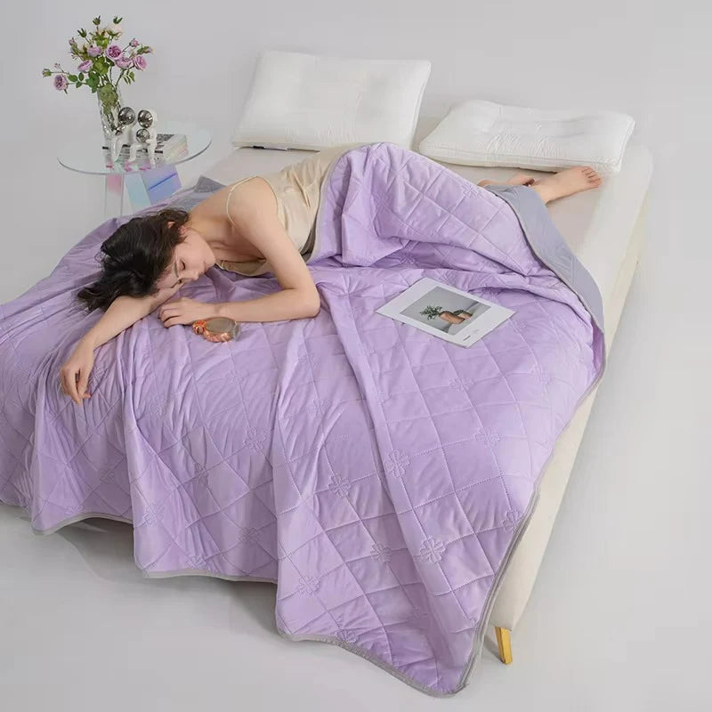 Cooling Summer Duvet - Reversible & Temperature-Regulating