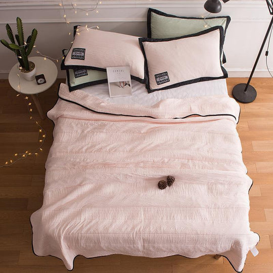 Cooling Summer Blanket - Breathable & Lightweight Throw