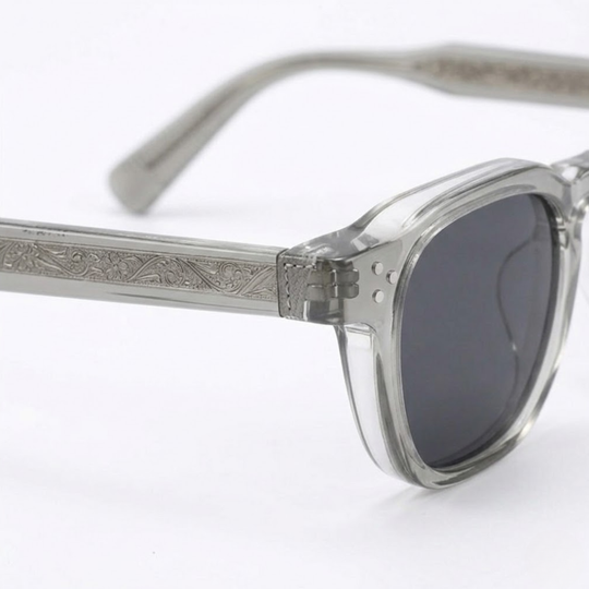 Square UV400 Sunglasses - Men's Retro Design