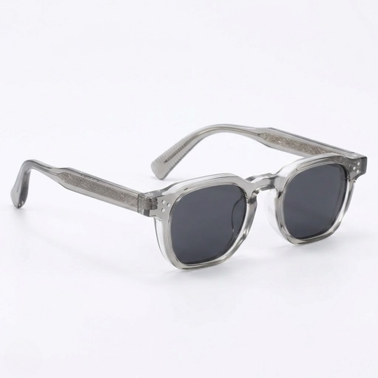 Square UV400 Sunglasses - Men's Retro Design