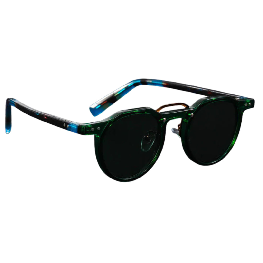 Vintage Round Unisex Sunglasses - UV400 Polycarbonate
