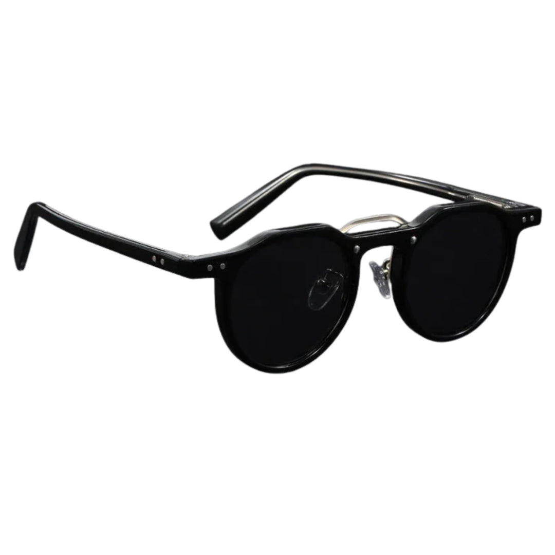 Vintage Round Unisex Sunglasses - UV400 Polycarbonate