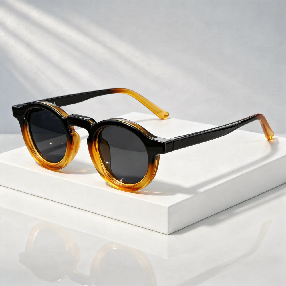 Round Sunglasses – Retro Style with UV400 Protection