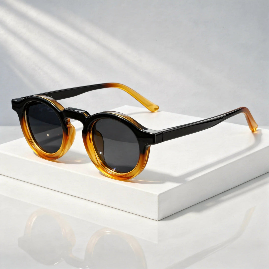 Round Sunglasses – Retro Style with UV400 Protection