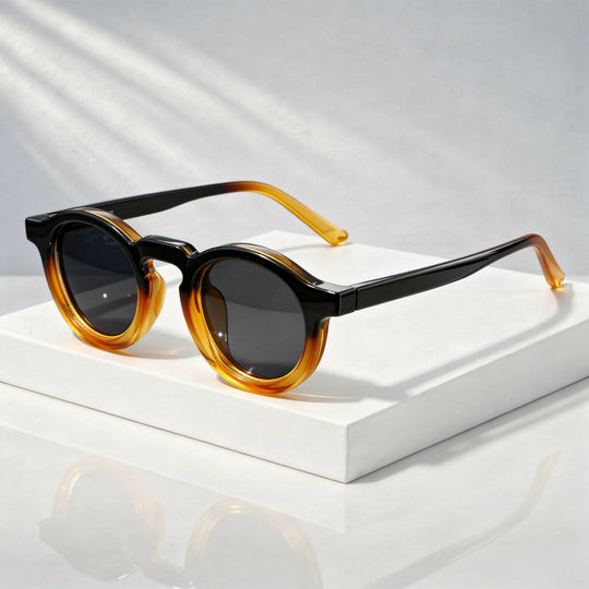 Round Sunglasses – Retro Style with UV400 Protection