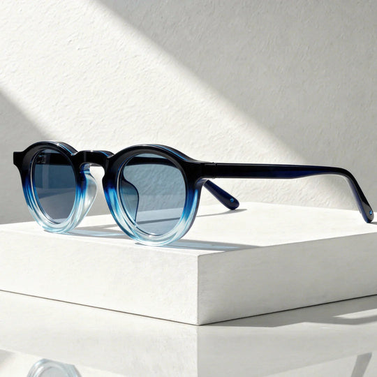 Round Sunglasses – Retro Style with UV400 Protection