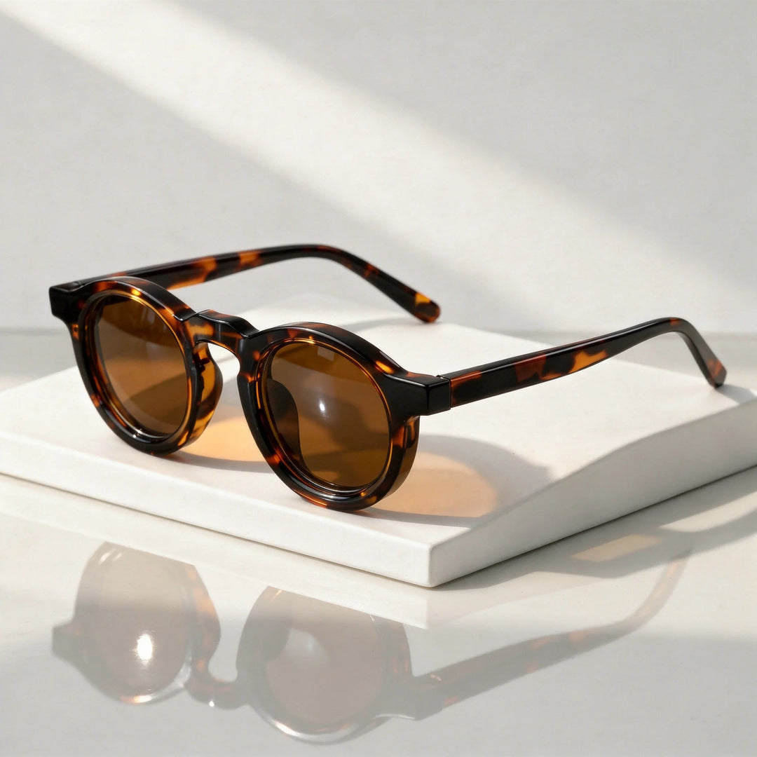 Round Sunglasses – Retro Style with UV400 Protection