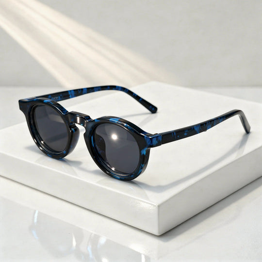 Round Sunglasses – Retro Style with UV400 Protection