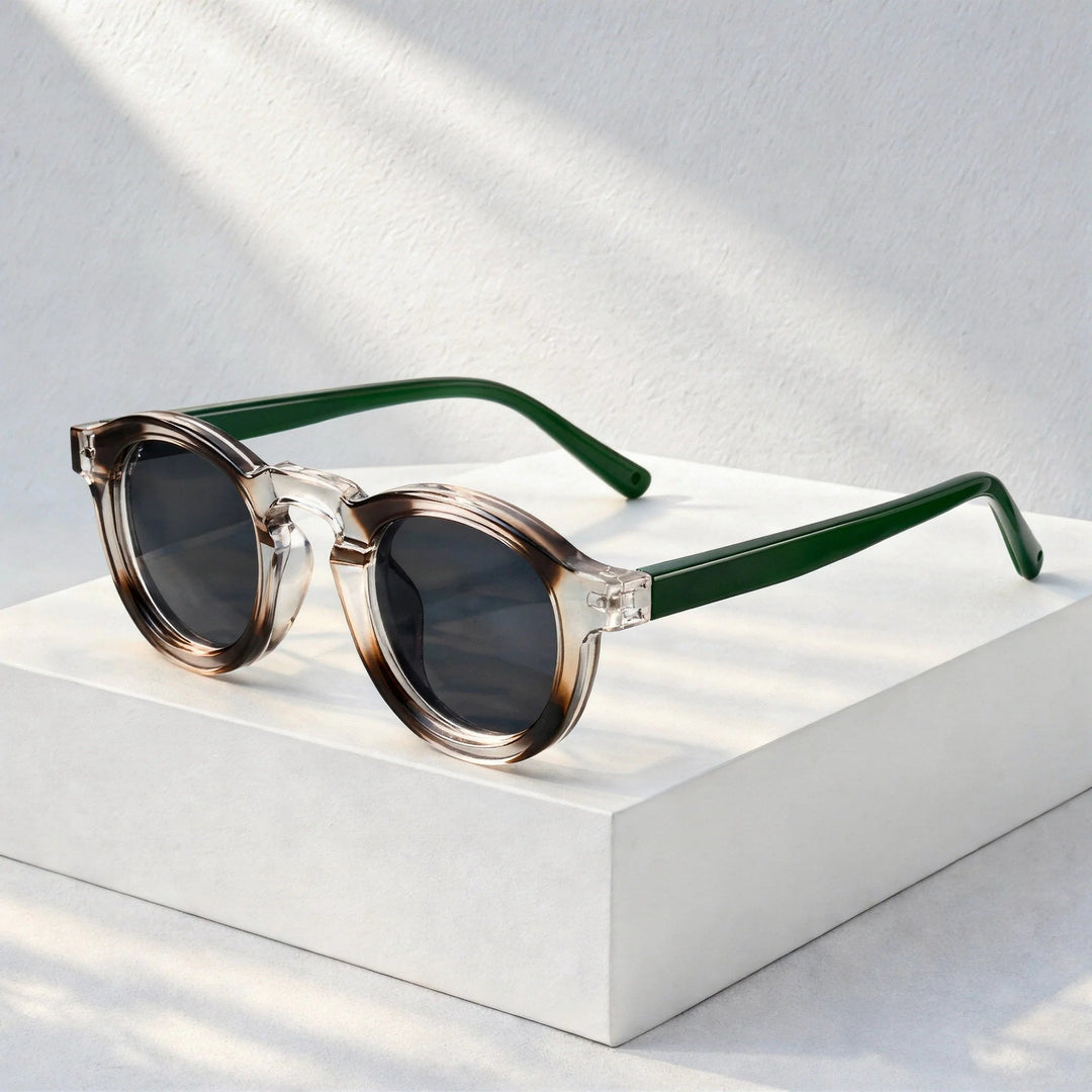 Round Sunglasses – Retro Style with UV400 Protection