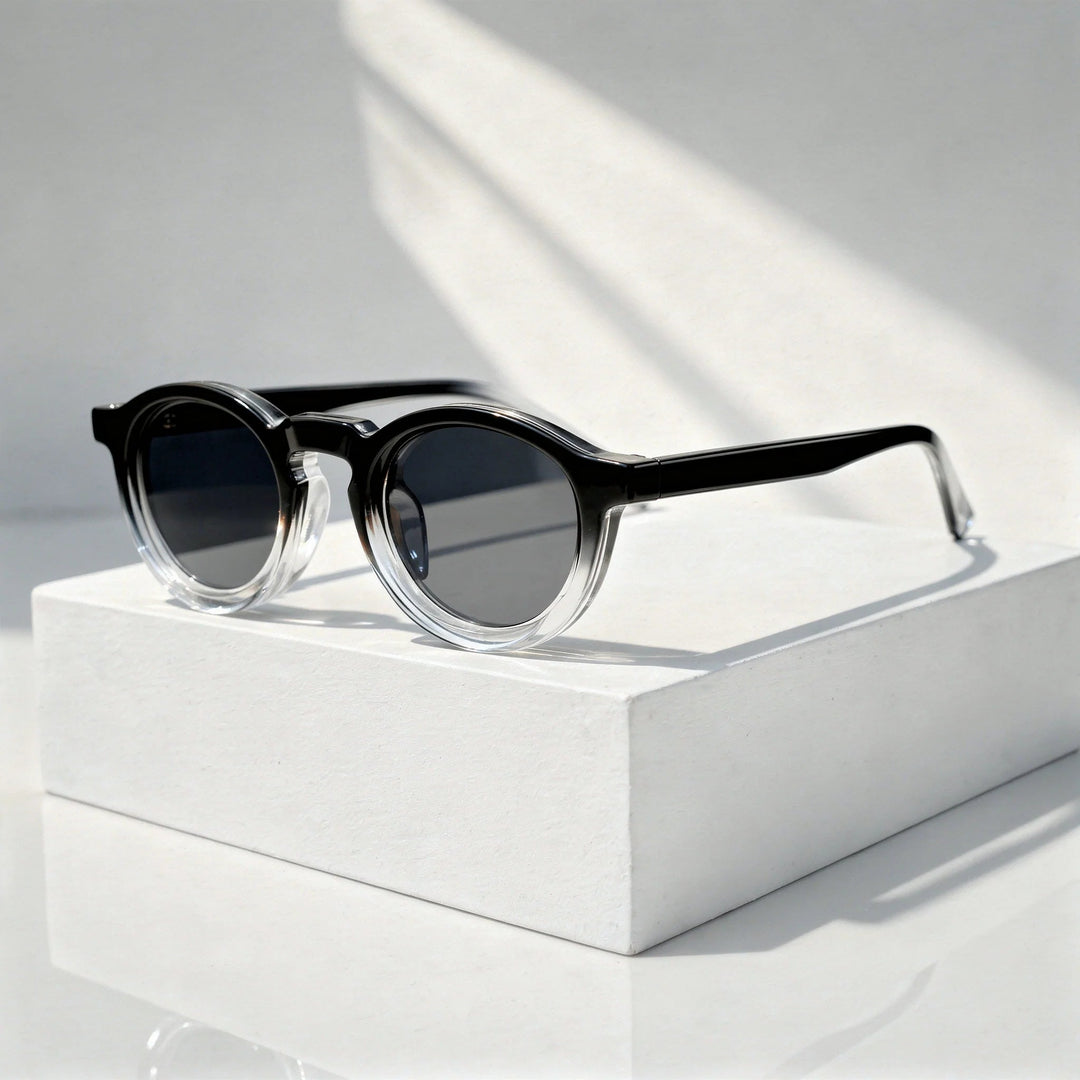 Round Sunglasses – Retro Style with UV400 Protection