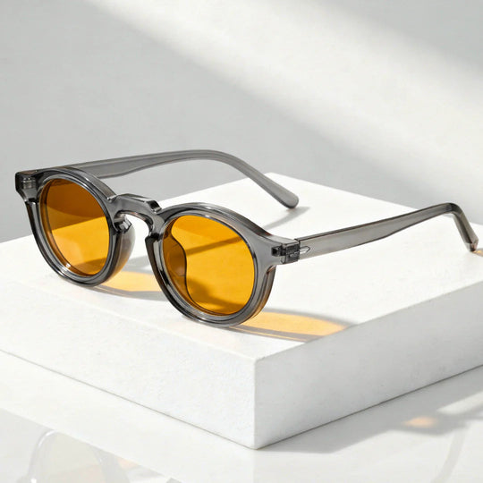 Round Sunglasses – Retro Style with UV400 Protection