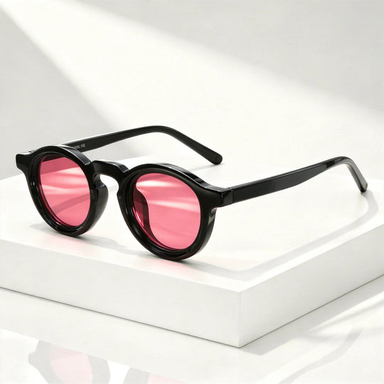 Round Sunglasses – Retro Style with UV400 Protection